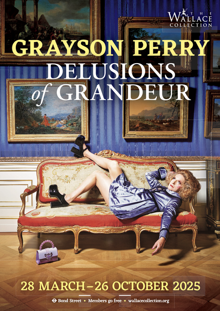 Grayson Perry: Delusions of Grandeur Dutch Galleries Poster – The