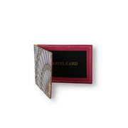 Peacock Travel Card Holder
