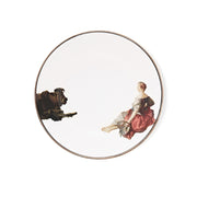 Pastoral Girl Side Plate - by Melody Rose