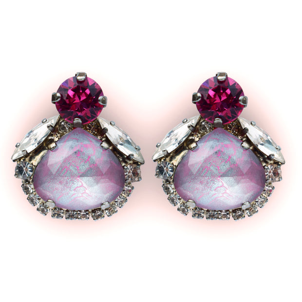 Little Sweetie Earrings Pink by Vicki Sarge