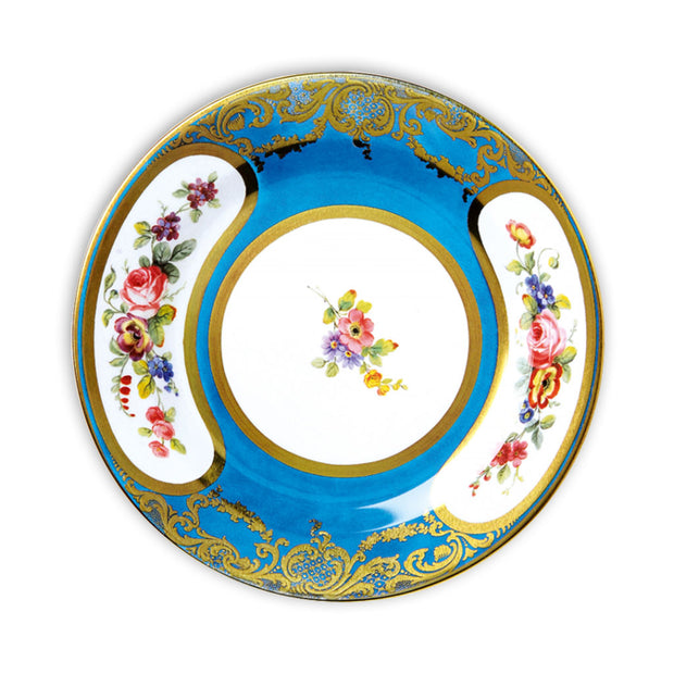 Turquoise Daisy Decorative Tin Plate