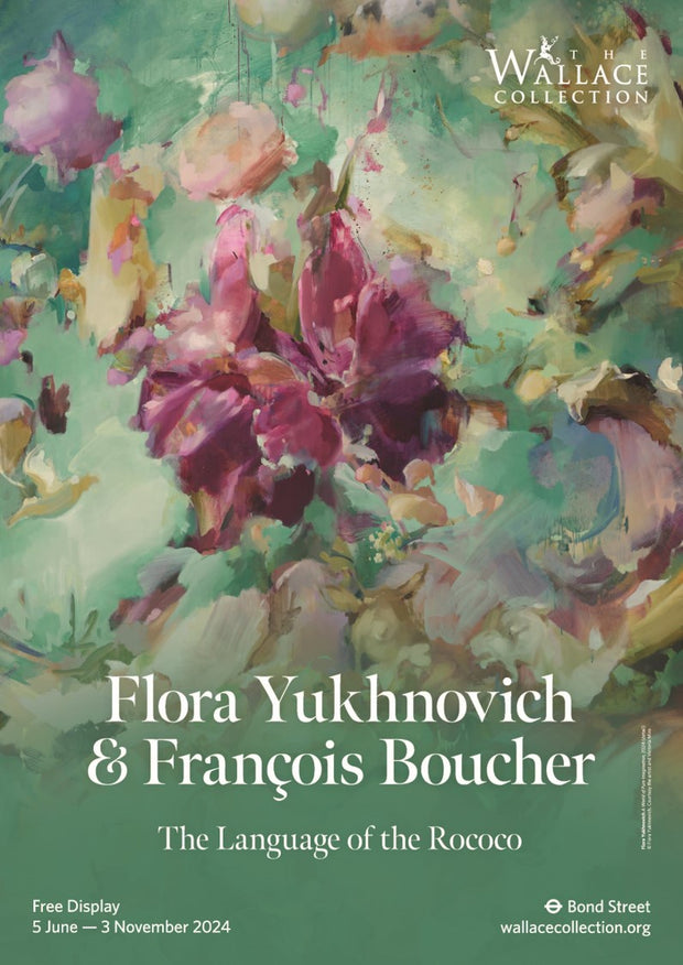 Flora Yukhnovich Exhibition Poster A2 - A World of Pure Imagination