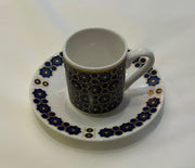 Sèvres Coffee Cup & Saucer - Blue
