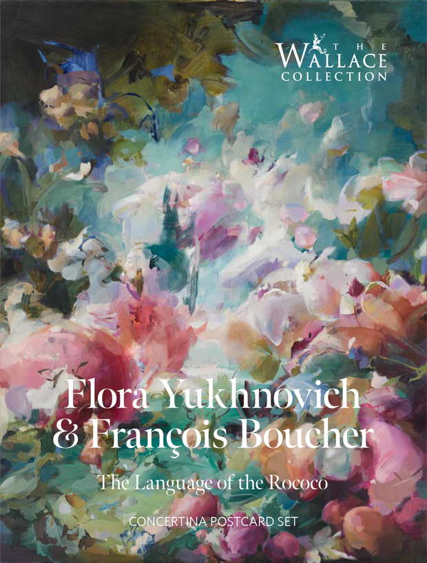Flora Yukhnovich & François Boucher - Concertina Postcard Set