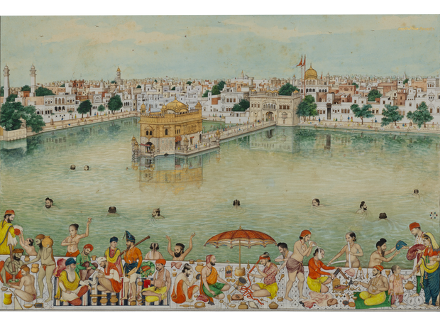 The Golden Temple of Amritsar Mini Print