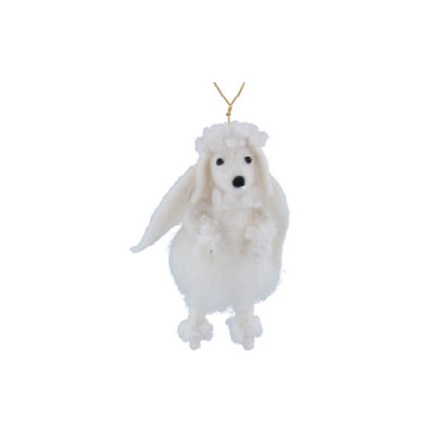 Poodle with wings decoration