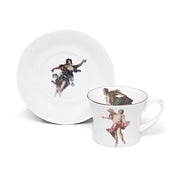 Rising Sun Apollo Teacup and Saucer - by Melody Rose