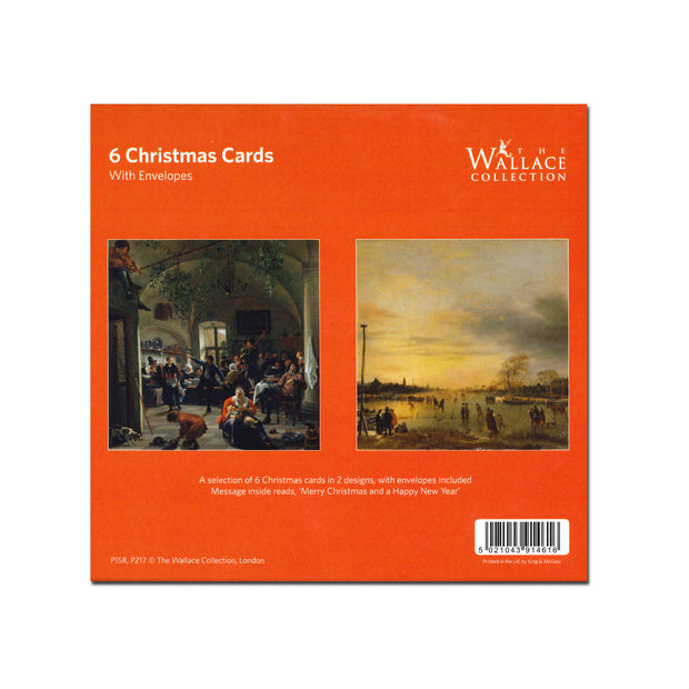 Dutch Paintings Christmas Card 6 Pack