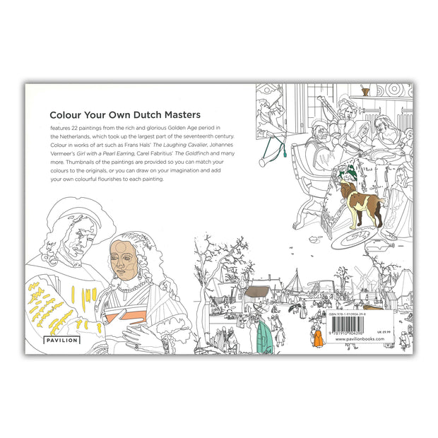 Colour Your Own Dutch Masters