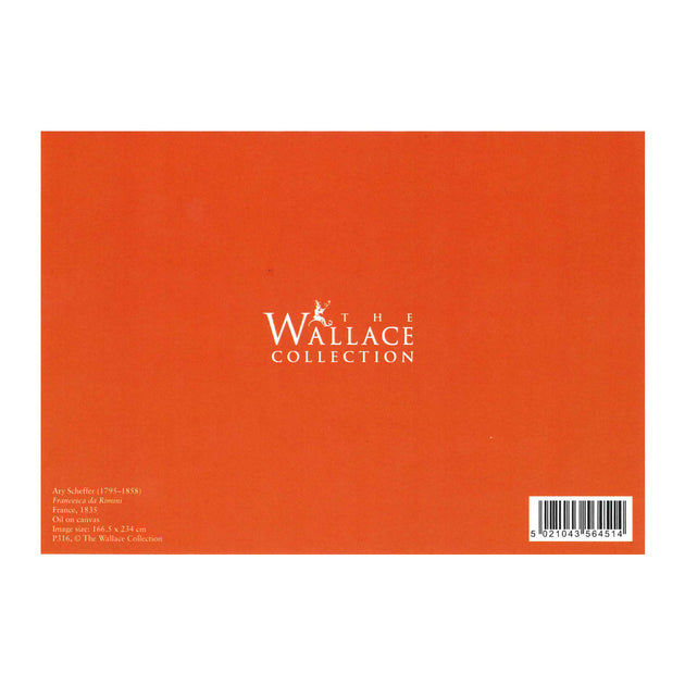 'Francesca da Rimini' by Ary Scheffer - Greetings Card – The Wallace ...