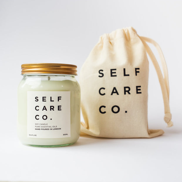 Vetiver, Cedarwood & Bergamot Candle - by Self Care Co.