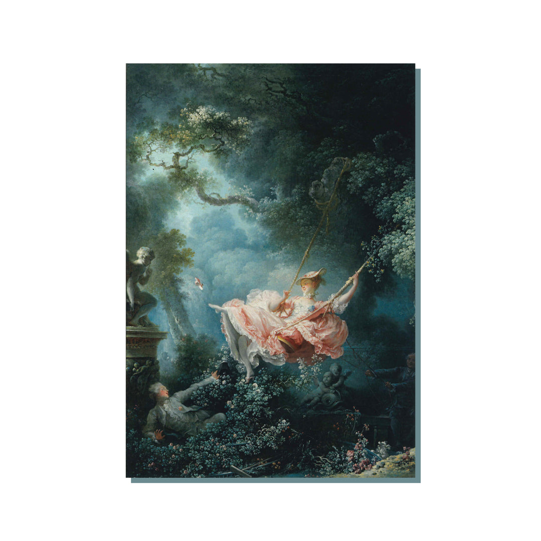 The Swing, by Jean-Honoré Fragonard - Greetings Card – The Wallace