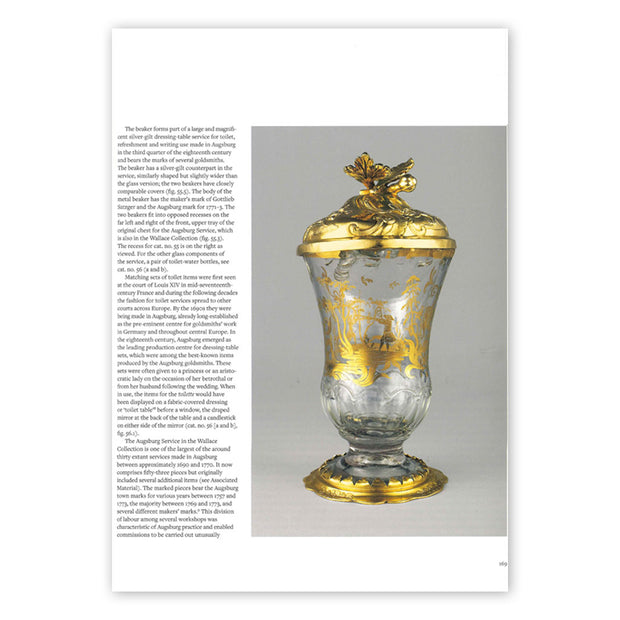 Page 169 from the Catalogue of Glass and Limoges Painted Enamels from the Wallace Collection