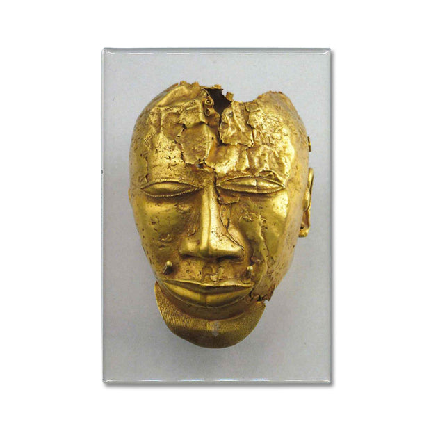 Gold Trophy Head Magnet