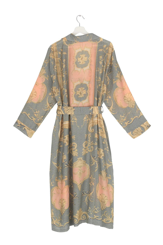 Rococo Grey Gown