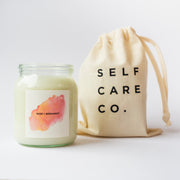 Rose & Bergamot Candle - by Self Care Co.