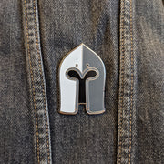 Sallet Enamel Pin Badge