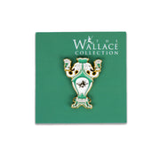 Elephant Vase Enamel Pin Badge