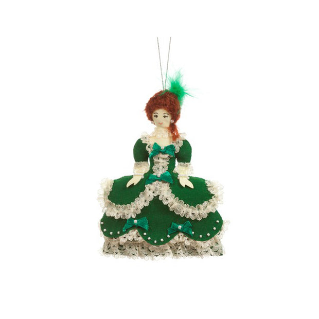Madame de Pompadour Green Decoration