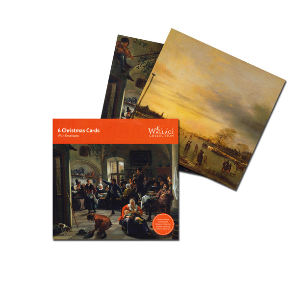 Dutch Paintings Christmas Card 6 Pack