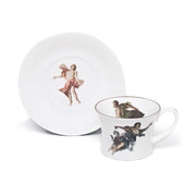 Rising Sun Thetis Teacup and Saucer - by Melody Rose