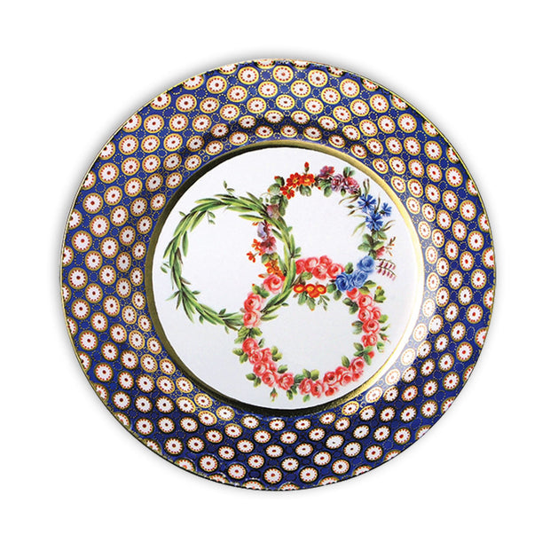 Three Garlands Decorative Tin Plate