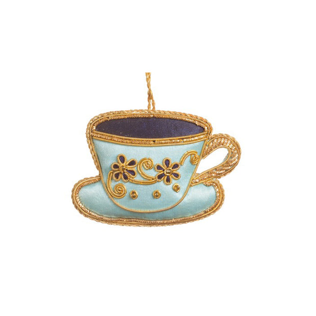 Blue Teacup Decoration