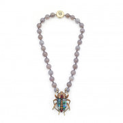 Bejewelled Bug Statement Necklace
