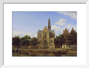 View of the Westerkerk, Amsterdam print