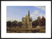 View of the Westerkerk, Amsterdam print