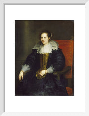 Portrait of Isabella Waerbeke print