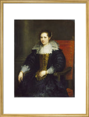 Portrait of Isabella Waerbeke print