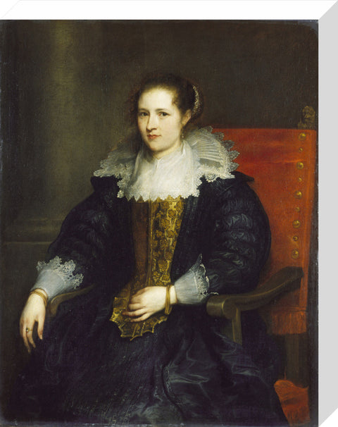 Portrait of Isabella Waerbeke print