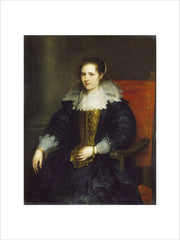 Portrait of Isabella Waerbeke print