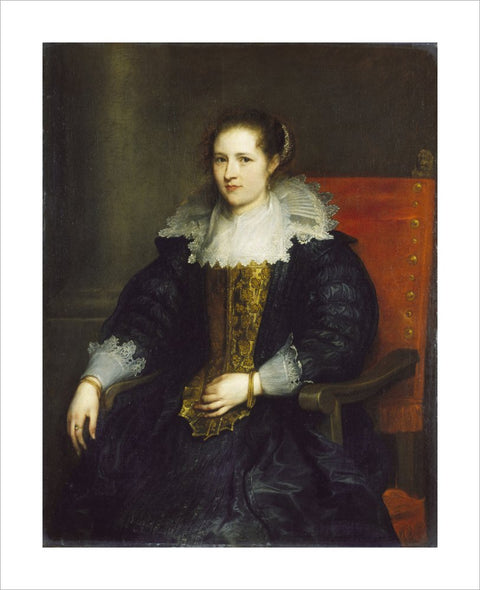 Portrait of Isabella Waerbeke print