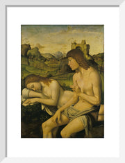 An Idyll: Daphnis and Chloe print