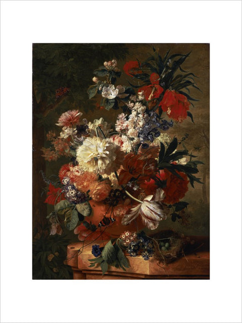 Flowers in a Vase print
