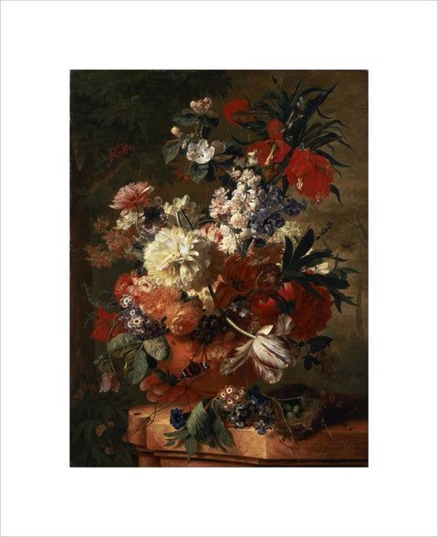 Flowers in a Vase print