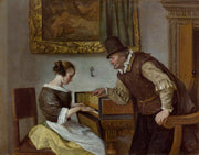 The Harpsichord Lesson print