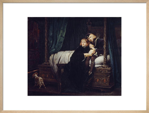 Edward V and the Duke of York in the Tower print