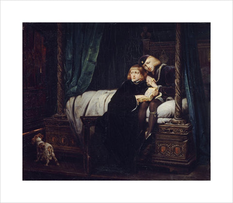 Edward V and the Duke of York in the Tower print