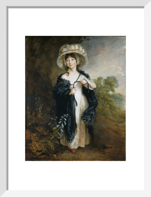Miss Elizabeth Haverfield print