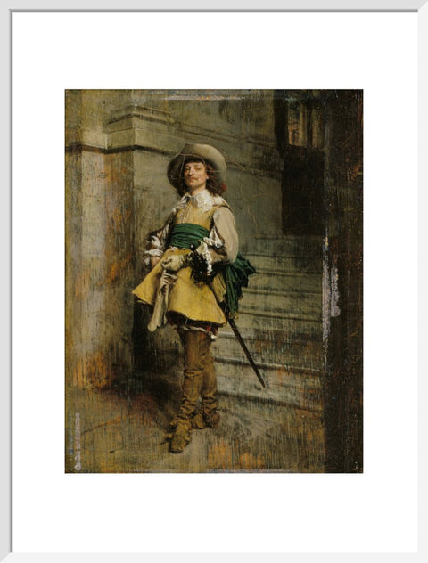 A Cavalier: Time of Louis XIII print