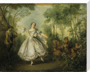 Mademoiselle de Camargo Dancing print