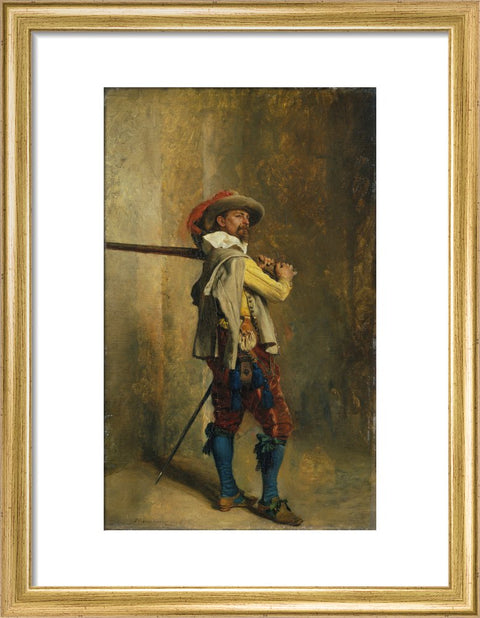 A Musketeer: Time of Louis XIII print