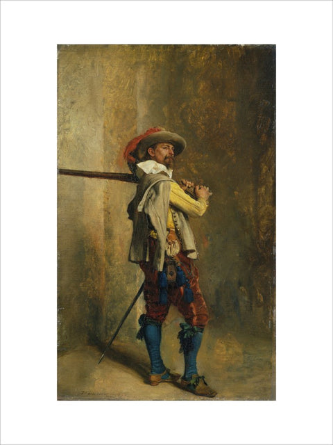 A Musketeer: Time of Louis XIII print