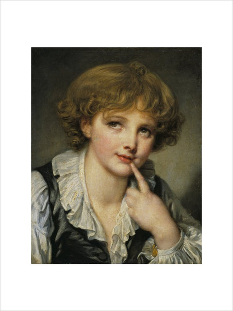 Head of a Boy print