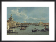 Venice: the Bacino di San Marco from the Canale della Giudecca print
