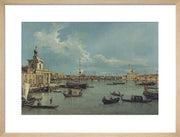 Venice: the Bacino di San Marco from the Canale della Giudecca print