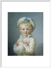 A Boy as Pierrot print